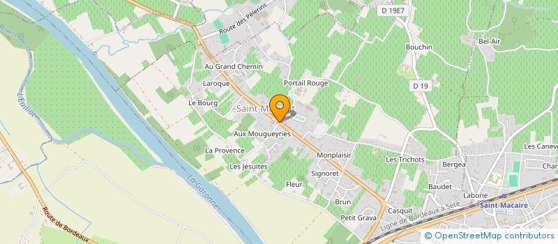 localisation de l'entreprise MONSIEUR HUSSEIN MCHEIK  SAINT-MAIXANT