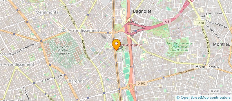 localisation de l'entreprise MONSIEUR HUSSEIN MOHAMED  PARIS