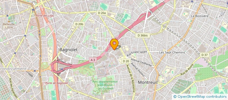 localisation de l'entreprise MONSIEUR HUSSEIN MOHAMED ALI à MONTREUIL