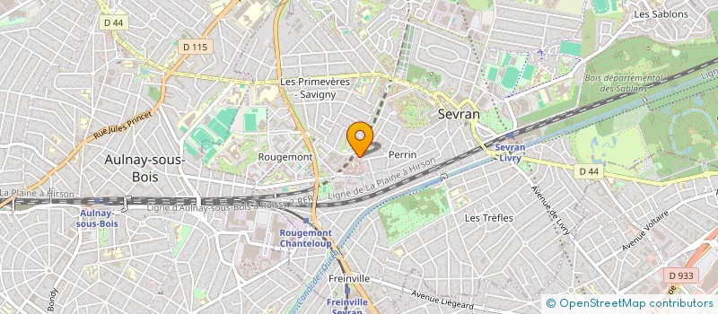 localisation de l'entreprise MONSIEUR HUSSEIN TOUENTI à SEVRAN