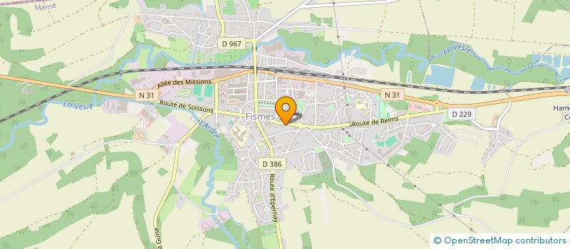 localisation de l'entreprise MONSIEUR HUSSEN GRICHE  FISMES