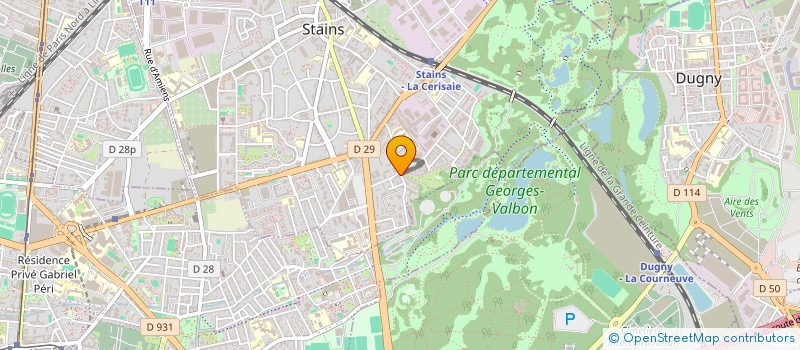 localisation de l'entreprise MONSIEUR HUSSEN ZAIN à STAINS