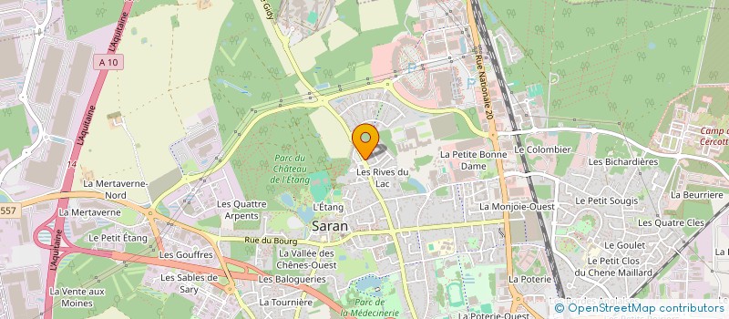 localisation de l'entreprise MONSIEUR HUSTHI HEU à SARAN