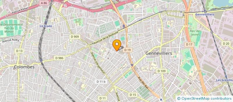 localisation de l'entreprise MONSIEUR HUU CHINH LE à ASNIERES-SUR-SEINE