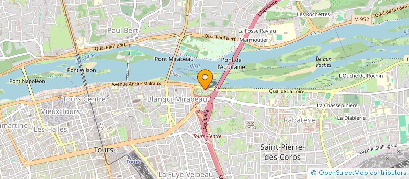 localisation de l'entreprise MONSIEUR HUU-NAM DINH  SAINT-PIERRE-DES-CORPS