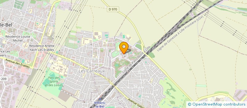 localisation de l'entreprise MONSIEUR HUU NGUYEN  GONESSE