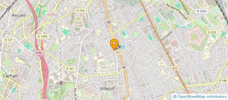 localisation de l'entreprise MONSIEUR HUU-THO NGUYEN  VILLEJUIF