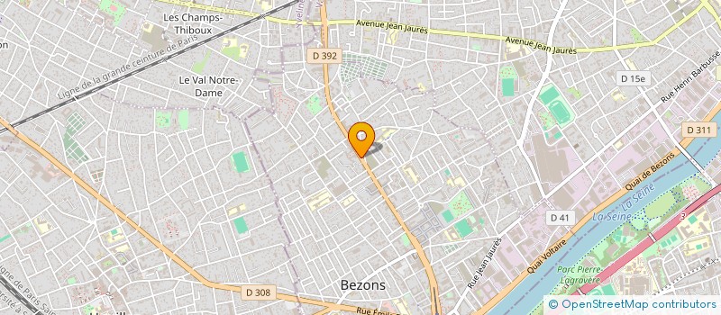 localisation de l'entreprise MONSIEUR HUU TRAN à BEZONS