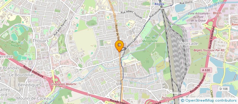 localisation de l'entreprise MONSIEUR HUUTAI TRAN  VILLENAVE-D'ORNON