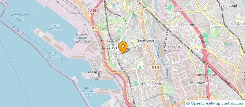 localisation de l'entreprise MONSIEUR HUY DECLOEDT à MARSEILLE
