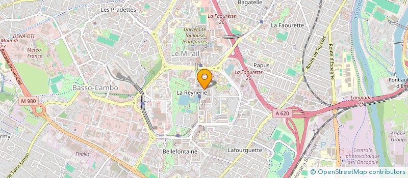 localisation de l'entreprise MONSIEUR HUYNH TRAN  TOULOUSE