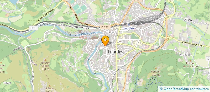 localisation de l'entreprise MONSIEUR HWAN CHOI à LOURDES