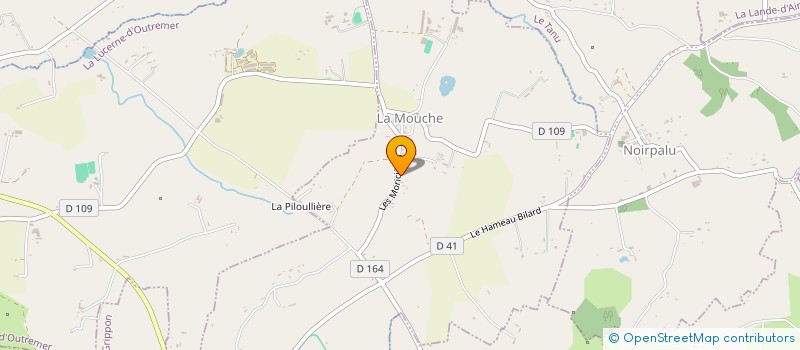 localisation de l'entreprise MONSIEUR HYACINTHE GOSSET  LA MOUCHE