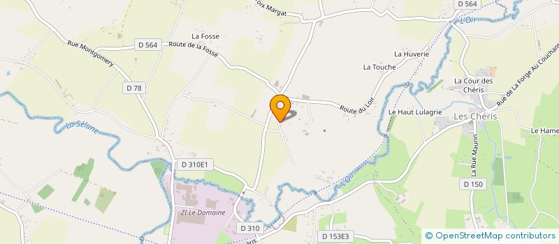 localisation de l'entreprise MONSIEUR HYACINTHE LAURENT à SAINT-QUENTIN-SUR-LE-HOMME