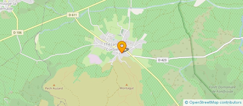 localisation de l'entreprise MONSIEUR HYACINTHE LEFEVRE  GINESTAS