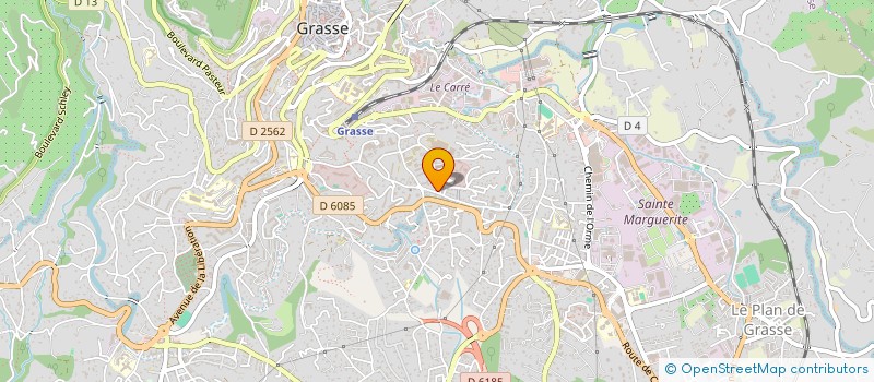 localisation de l'entreprise MONSIEUR HYACINTHE SCIORTINO à GRASSE