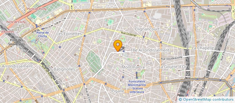 localisation de l'entreprise MONSIEUR HYACINTHE TROTTIN  PARIS