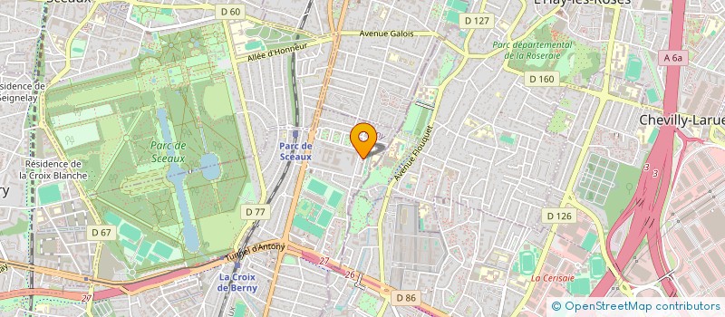 localisation de l'entreprise MONSIEUR HYONG KWON à ANTONY