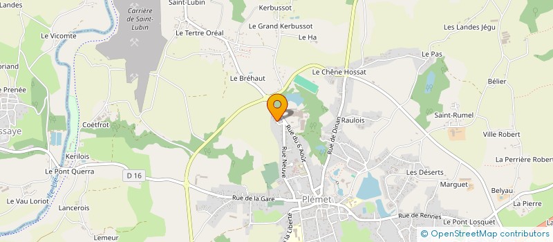 localisation de l'entreprise MONSIEUR HYSAM CHAHLAL  PLEMET