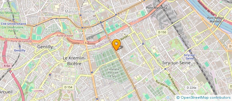 localisation de l'entreprise MONSIEUR HYUNSUNG KO  IVRY-SUR-SEINE