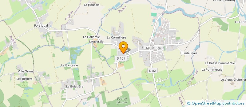 localisation de l'entreprise MONSIEUR HYXHEN AGARAJ  CHANTELOUP