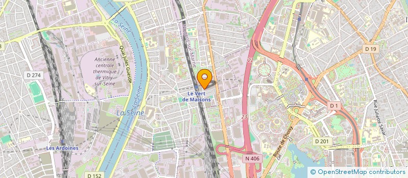 localisation de l'entreprise MONSIEUR IACINE ISKYENDER  MAISONS-ALFORT