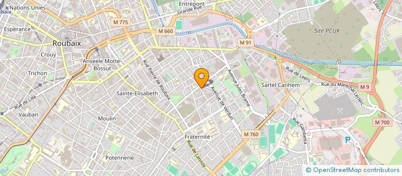 localisation de l'entreprise MONSIEUR IACOB ION  ROUBAIX