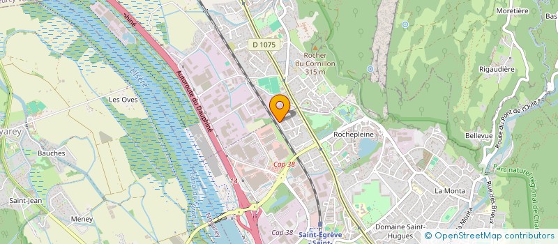 localisation de l'entreprise MONSIEUR IACOB SARKEZI  SAINT-EGREVE