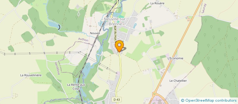 localisation de l'entreprise MONSIEUR IADH BEN DOULA  NEUVILLE-SUR-BRENNE