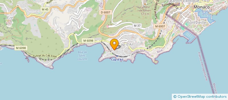 localisation de l'entreprise MONSIEUR IAHN OXENHAM à CAP D'AIL