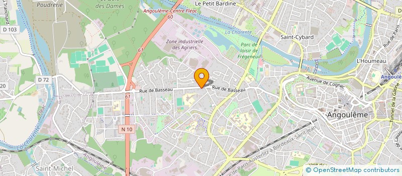 localisation de l'entreprise MONSIEUR IAIN PROBERT à ANGOULEME