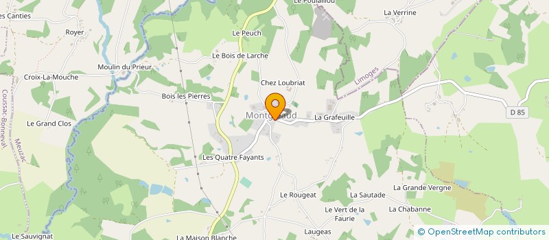 localisation de l'entreprise MONSIEUR IAIN SENIOR  MONTGIBAUD