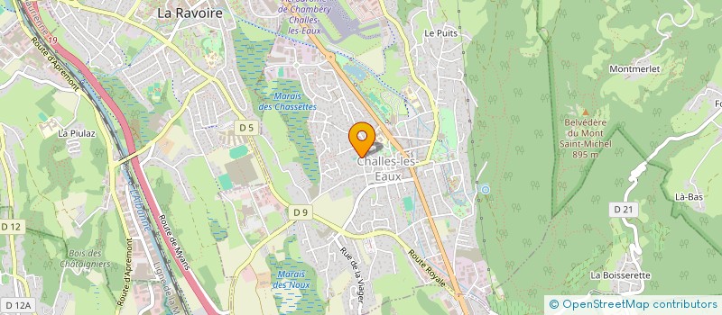 localisation de l'entreprise MONSIEUR IAKOV RAYNAUD  CHALLES-LES-EAUX