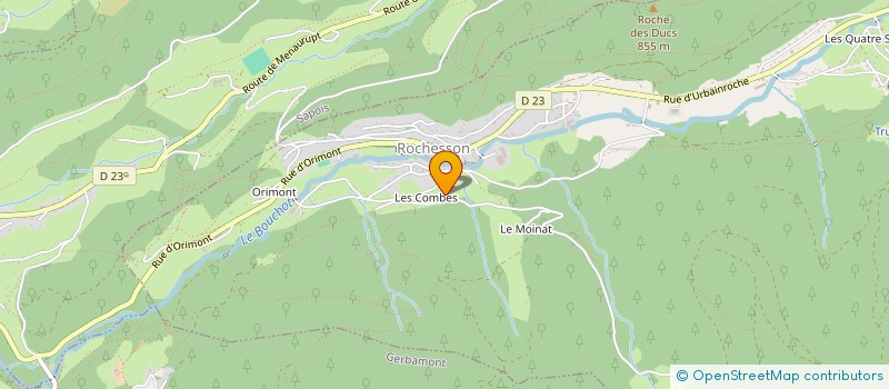 localisation de l'entreprise MONSIEUR IAN AYRES  ROCHESSON