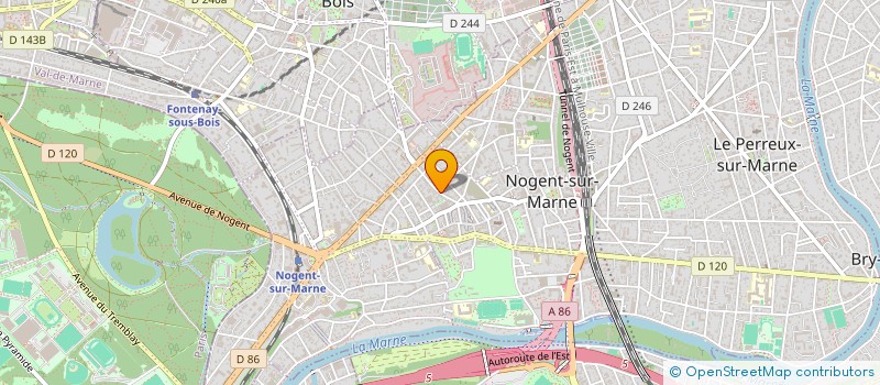 localisation de l'entreprise MONSIEUR IAN BOUCHER  NOGENT-SUR-MARNE