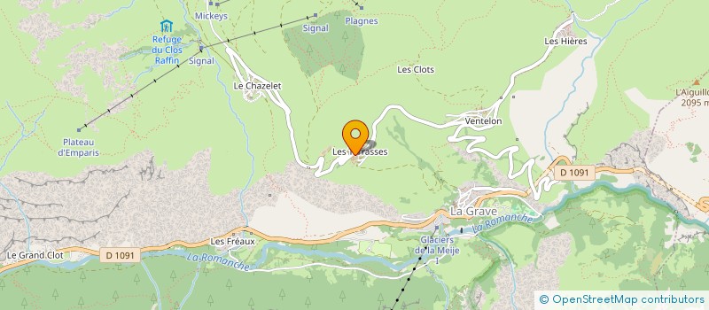 localisation de l'entreprise MONSIEUR IAN BOWYER  LA GRAVE