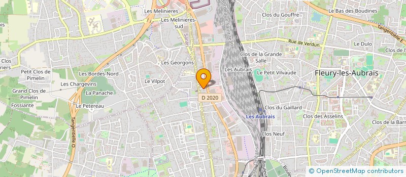 localisation de l'entreprise MONSIEUR IAN BUNEANU à FLEURY LES AUBRAIS