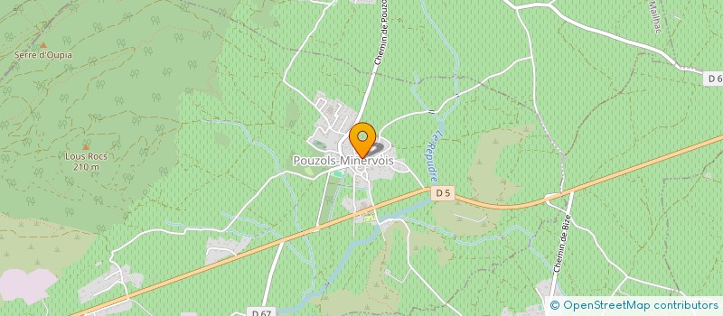 localisation de l'entreprise MONSIEUR IAN DA SILVA  POUZOLS-MINERVOIS