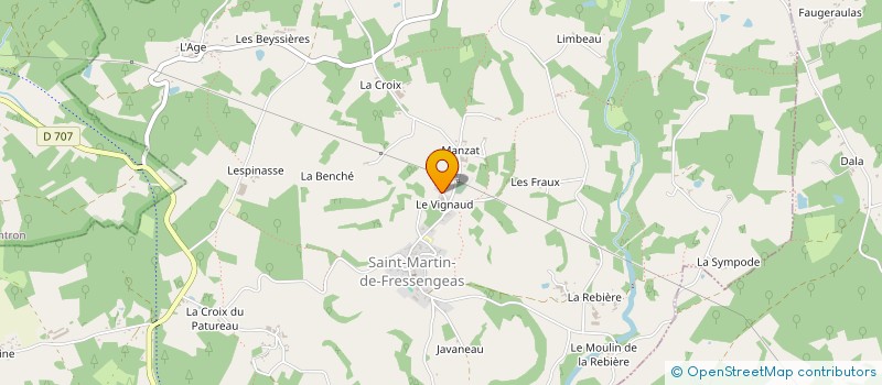 localisation de l'entreprise MONSIEUR IAN DAVID WILSON  MACE  ST MARTIN DE FRESSENGEAS