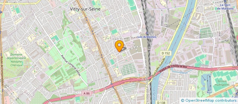 localisation de l'entreprise MONSIEUR IAN FENELON à VITRY-SUR-SEINE