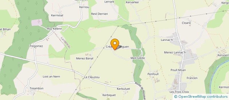 localisation de l'entreprise MONSIEUR IAN FREDERICK TURNER  LANDELEAU