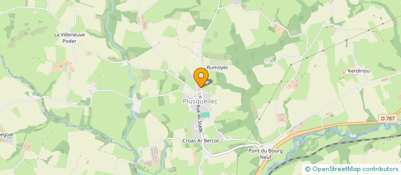 localisation de l'entreprise MONSIEUR IAN GARNER  PLUSQUELLEC