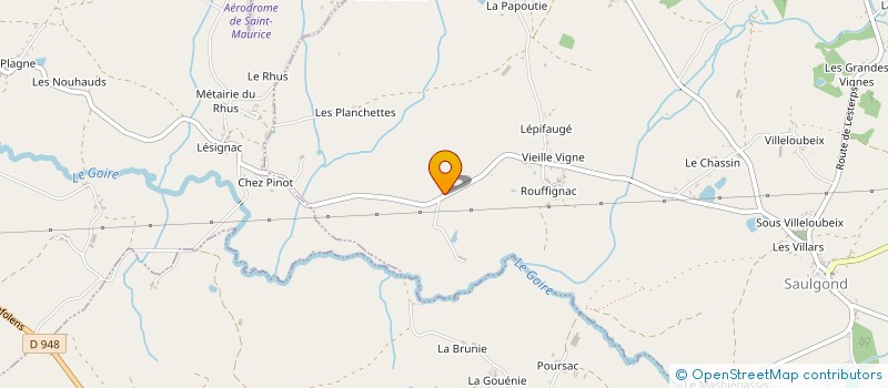 localisation de l'entreprise MONSIEUR IAN GARRATT à SAULGOND
