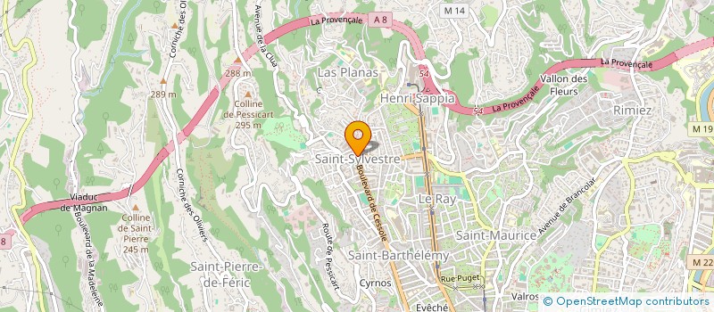 localisation de l'entreprise MONSIEUR IAN GOODWIN  NICE