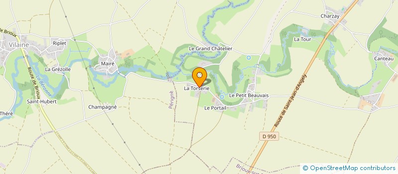 localisation de l'entreprise MONSIEUR IAN GREEVES  MELLE