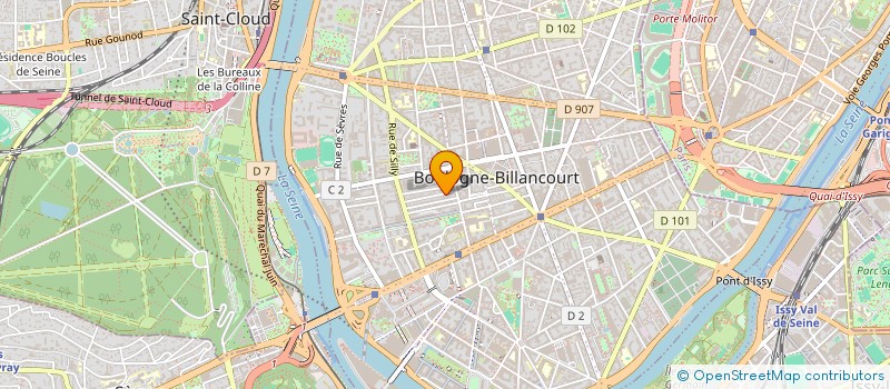 localisation de l'entreprise MONSIEUR IAN GUICHARD à BOULOGNE-BILLANCOURT