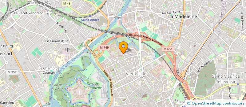 localisation de l'entreprise MONSIEUR IAN HRISTOFORIDIS  LILLE