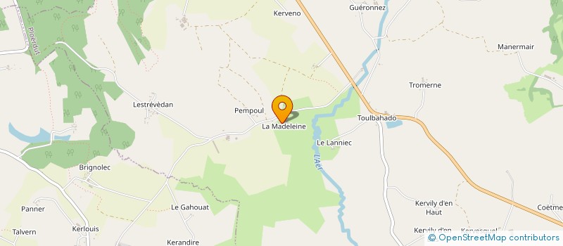 localisation de l'entreprise MONSIEUR IAN KNIGHT  PLOERDUT