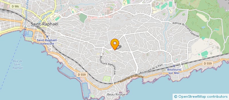 localisation de l'entreprise MONSIEUR IAN LAMBERT  SAINT-RAPHAEL