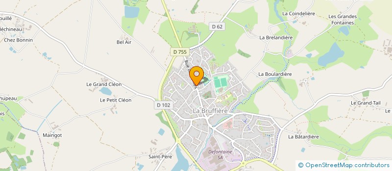 localisation de l'entreprise MONSIEUR IAN LE MOUEL  LA BRUFFIERE